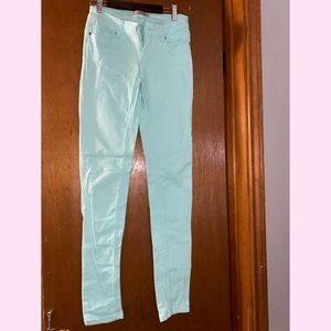 Mint skinny jeans in good condition